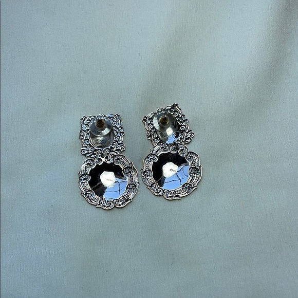 925 Elegant Gold and Silver Earrings - Picture 5 of 8